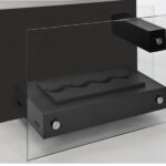 Biocamino Da Pavimento Freestanding nero opaco APO NON