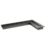 Bruciatore/Inserto A Bioetanolo angolare Da Incasso CORNER L 700