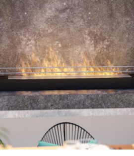 Biocamino freestanding FIREBOX 120