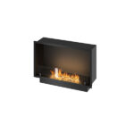 Camino A Bioetanolo Da Incasso cm 80/100/120/150/200- SLIM INSIDE BLACK