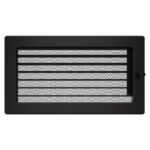 Griglia di ventilazione per camino 17x30, con tapparelle avvolgibili